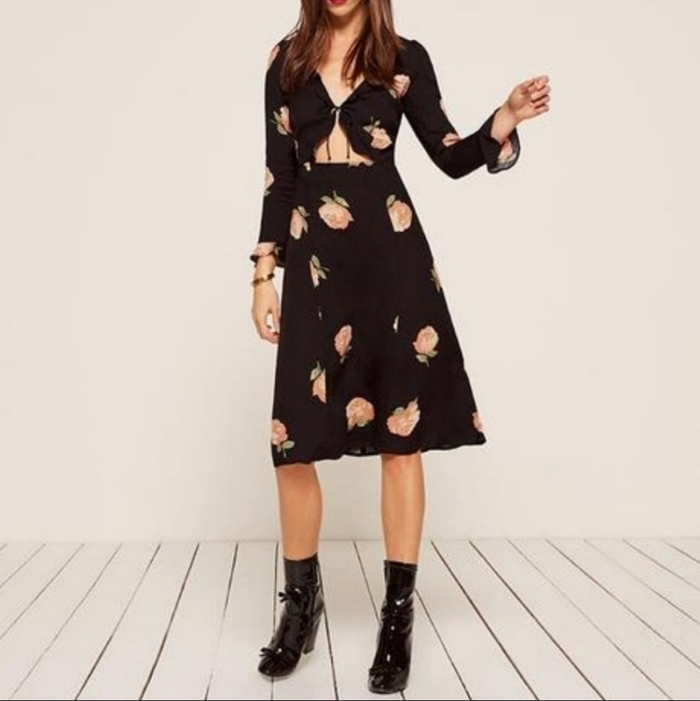 Reformation Floral Dress